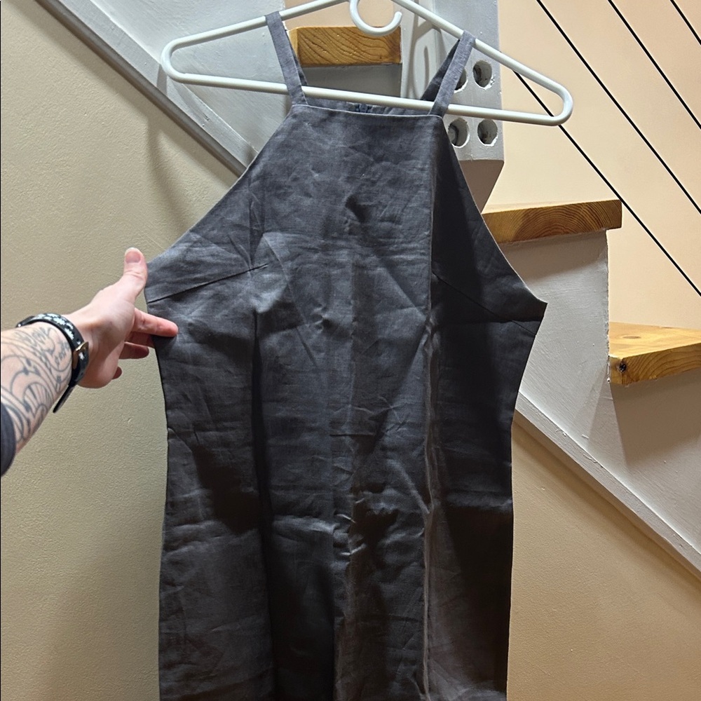 Source Unknown Gray Maxi Dress